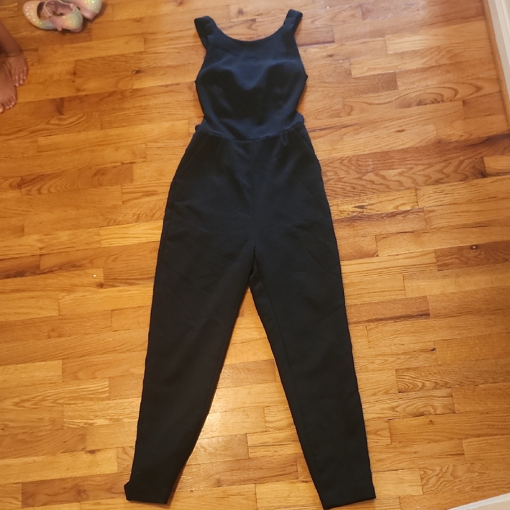Kookai Sleek Black Jumpsuit